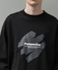 Dropped Shoulders Printed T-Shirt (Splash Paint) - BLACK