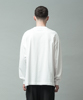 Dropped Shoulders Printed T-Shirt (Splash Paint) - WHITE