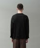 Rib Pleats Pullover - BLACK