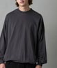 MVS Jersey Drawstring L/S T-Shirt - COAL BLACK