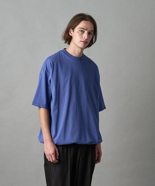 Mvs Jersey Drawstring T-Shirt - FADE BLUE
