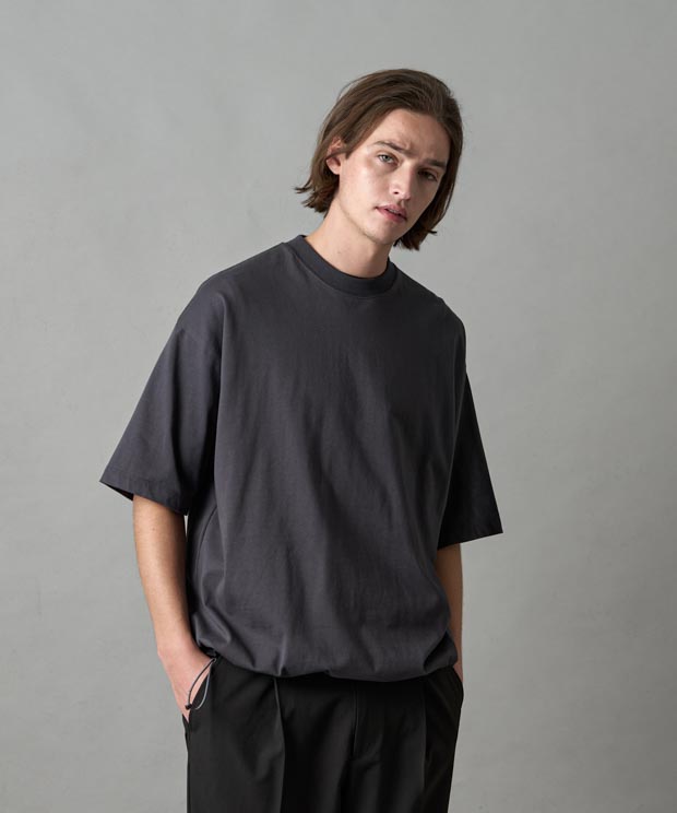 Mvs Jersey Drawstring T-Shirt - COAL BLACK