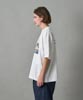 Dropped Shoulders Printed T-Shirt (Come As) - WHITE