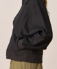Sweatshirt Zip Cardigan - BLACK