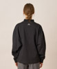 Dolman Sleeve Mock Neck T-Shirt - BLACK