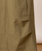 Military Cargo Maxi Skirt - KHAKI