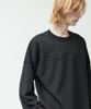 Compact Fleece Football T-Shirt - BLACK
