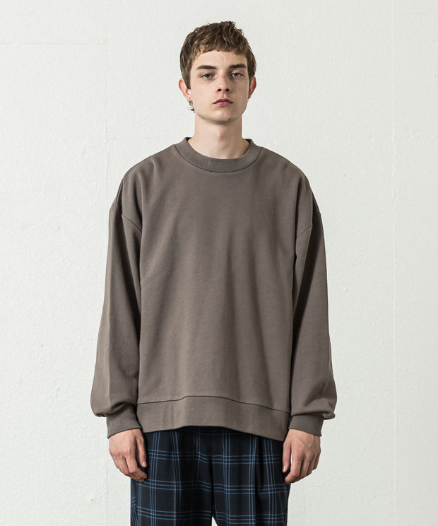 MVS Fleece Oversized Sweatshirt - GRAY