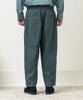 Double Air Easy Pintucked Track Pants - GREEN