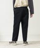 Double Air Easy Pintucked Track Pants - BLACK