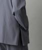 Tech Twill Double Tailored Jacket - GRAY