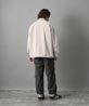 Taslan Broad Stretch Drawstring Shirt - GRAY BEIGE