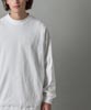 MVS Jersey Drawstring L/S T-Shirt - WHITE