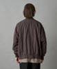 Embroidery Lace Bomber Jacket - OLIVE