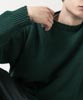 Bulky Damage Knit - GREEN