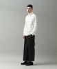 Compact Smooth Turtle Neck - WHITE