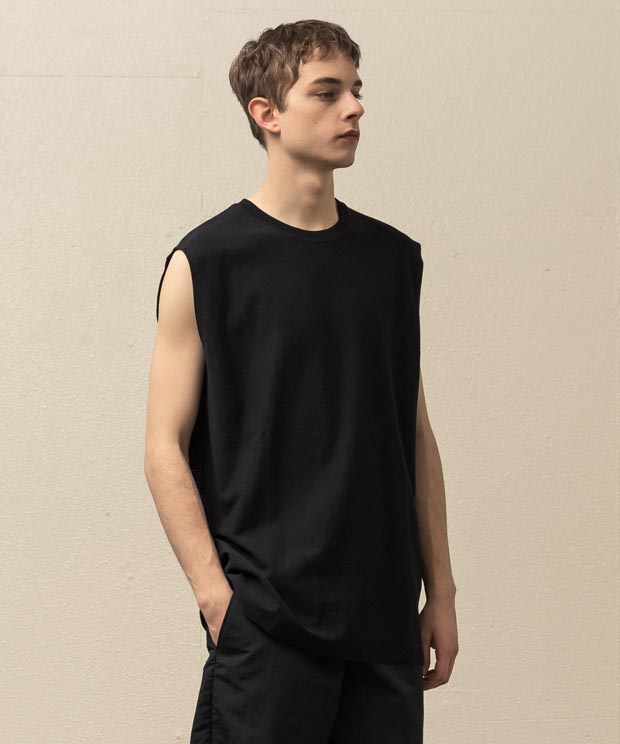 Mvs Dry Amunzen Sleeveless T-Shirt - BLACK