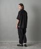 Leno Cloth Regular Shirt - BLACK