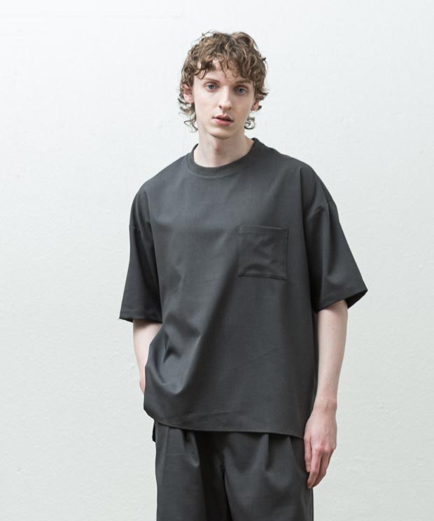 Amunzen Cloth T-Shirt - CHARCOAL