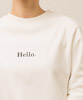 Dolman Sleeve Printed Sweatshirt - WHITE