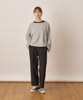 Sweat Wide Sleeve Pullover - HEATHER GRAY