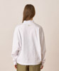 Dolman Sleeve Mock Neck T-Shirt - WHITE