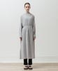 Crepe De Chine Military Aidman Gown - GRAY