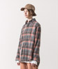 Flannel Vintage Check Shirt - GRAY