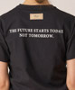 Authentic Compact Printed T-Shirt(The Classics) - BLACK
