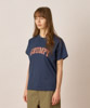 Authentic Compact Printed T-Shirt(Grumpy) - NAVY