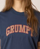 Authentic Compact Printed T-Shirt(Grumpy) - NAVY
