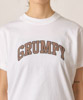 Authentic Compact Printed T-Shirt(Grumpy) - WHITE