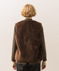 Synthetic Fur Military Liner Vest 1- BROWN