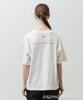 Double Binder Neck Printed T-Shirt (Pennsylvania) - WHITE