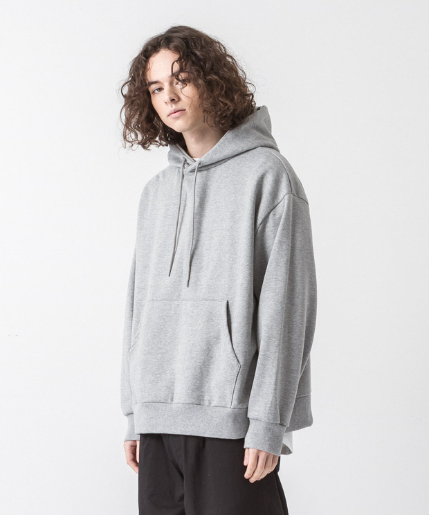 Oversized Sweat Hoodie - GRAY