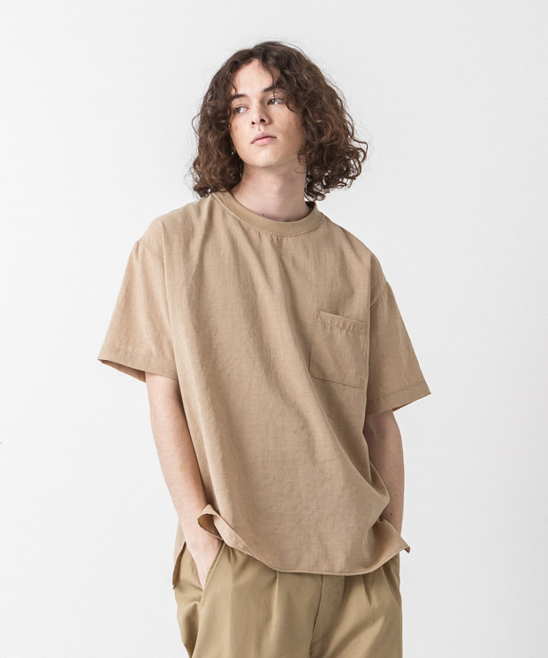 Thick&Thin T-Shirt - BEIGE