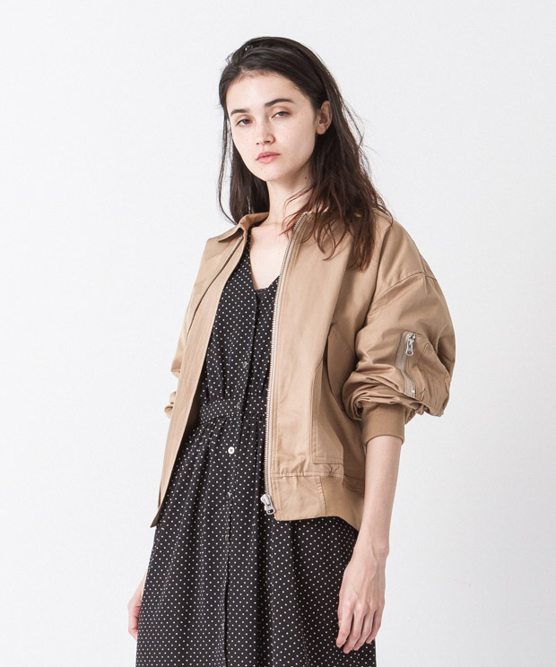 N/C B-10 Flight Jacket - BEIGE