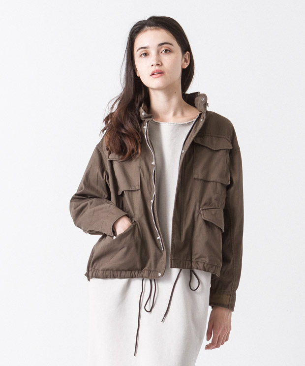Tent Silhouette M-65 Jacket - KHAKI