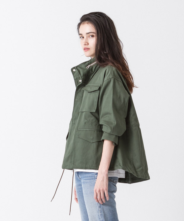 Tent Silhouette M-65 Jacket - OLIVE