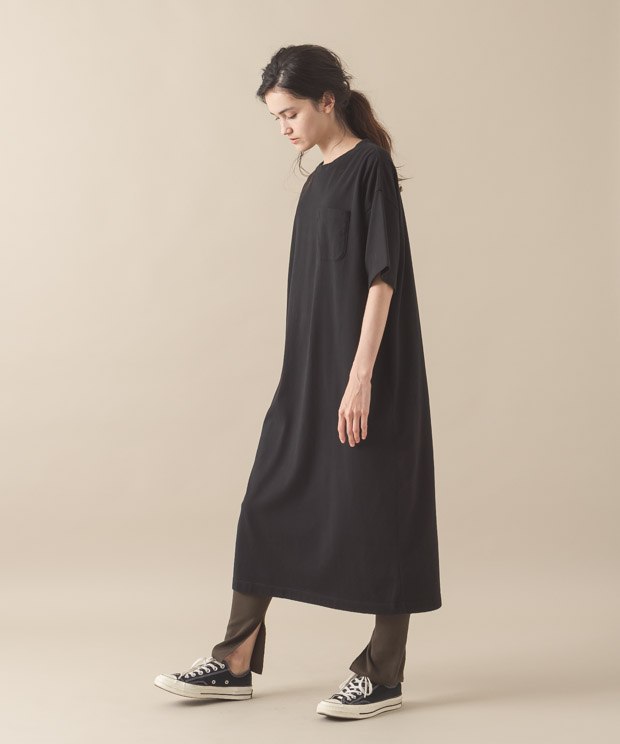 Oversized Dress - BLACK